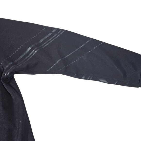 Puma Full-Zip Track Jacket With Graphic Stripes Mens Size XL Black - Picture 14 of 16